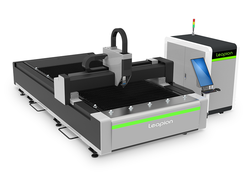 Machine for laser cutting metal sheets